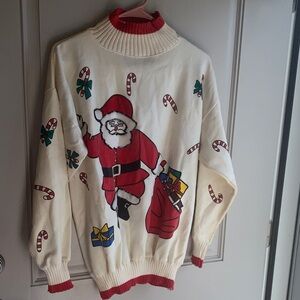 Vintage Christmas Sweater Women’s  Size Large